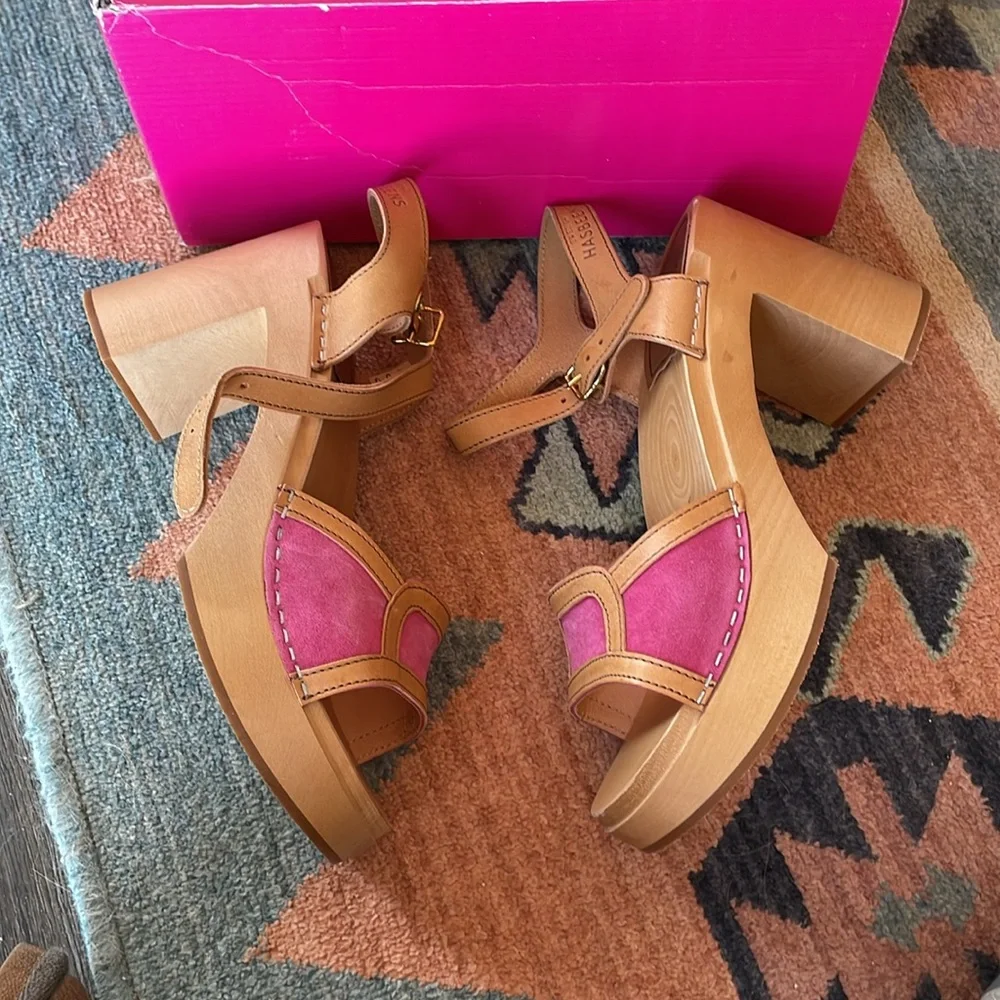 NWB Swedish Hasbeens Sophisticated Sandal - Picture 5 of 11